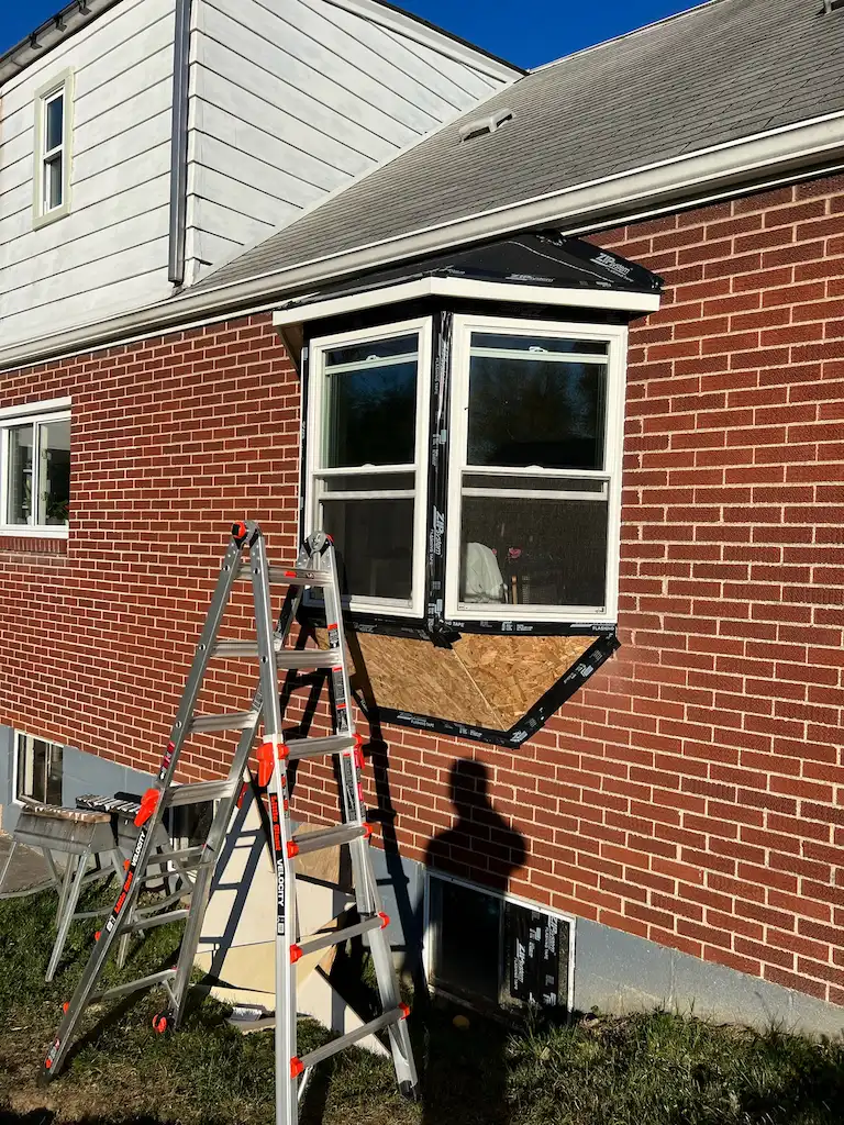 Bay window progress