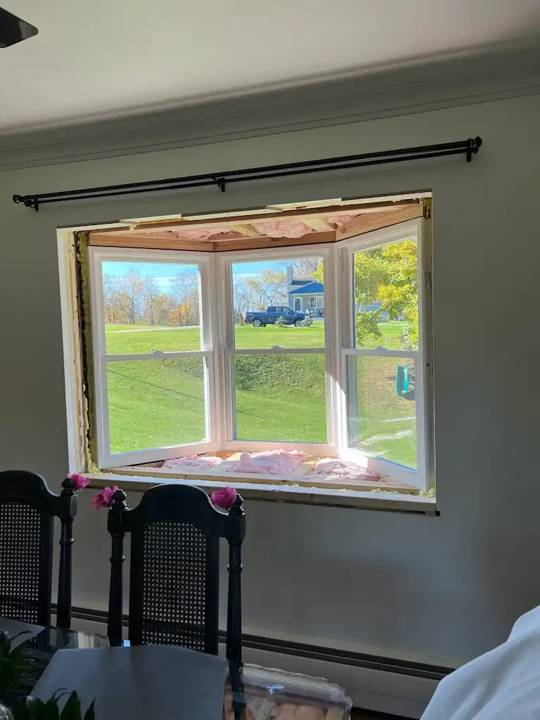 Bay window progress